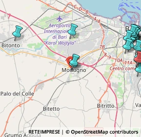 Mappa Via Lepore Vico 1 n, 70026 Modugno BA, Italia (6.735)