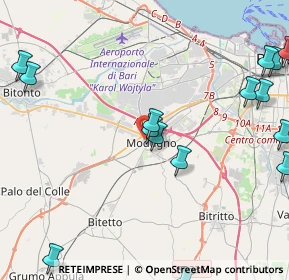 Mappa Via Lepore Vico 1 n, 70026 Modugno BA, Italia (6.51059)