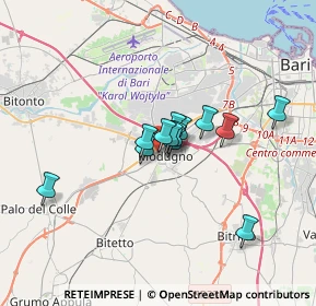 Mappa Via Lepore Vico 1 n, 70026 Modugno BA, Italia (2.36)