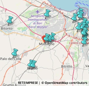 Mappa Via Lepore Vico 1 n, 70026 Modugno BA, Italia (5.9465)