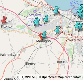 Mappa Via Lepore Vico 1 n, 70026 Modugno BA, Italia (6.66895)