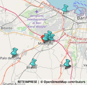 Mappa Via Lepore Vico 1 n, 70026 Modugno BA, Italia (4.28818)
