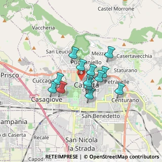Mappa Via Tescione Pal. Marotta, 81100 Caserta CE, Italia (1.23308)