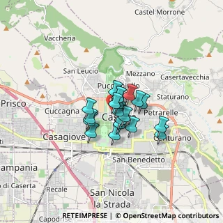 Mappa Via Tescione Pal. Marotta, 81100 Caserta CE, Italia (0.9835)