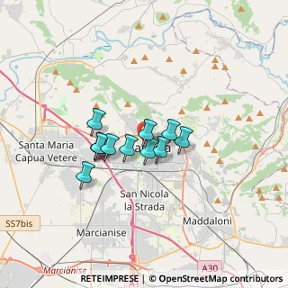 Mappa Via Tescione Pal. Marotta, 81100 Caserta CE, Italia (2.50083)