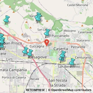 Mappa Via Ponteselice, 81100 Casagiove CE, Italia (3.386)