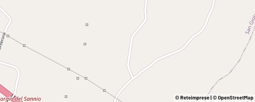 Mappa San Giorgio del Sannio
