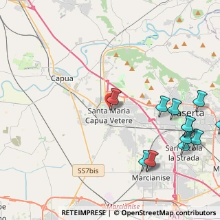 Mappa Via Pierantoni, 81055 Santa Maria Capua Vetere CE, Italia (6.09077)