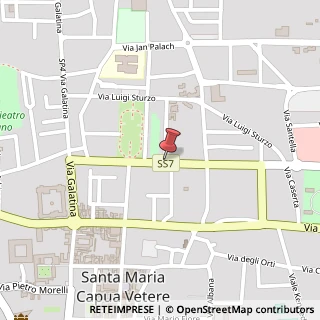 Mappa Via de gasperi alcide 112, 81055 Santa Maria Capua Vetere, Caserta (Campania)