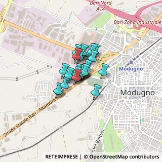 Mappa S.S. 96 Km. 116, 70026 Modugno BA, Italia (0.21071)
