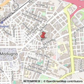 Mappa Via Catania, 26/A, 70026 Modugno, Bari (Puglia)
