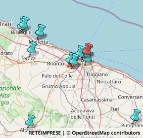 Mappa Via Principe Amedeo, 70026 Modugno BA, Italia (17.05308)