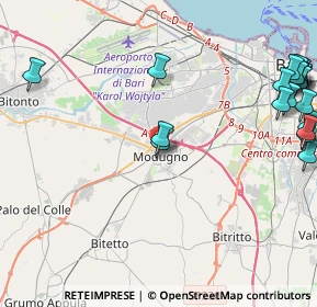 Mappa Via Principe Amedeo, 70026 Modugno BA, Italia (6.5535)
