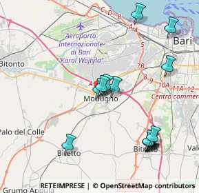 Mappa Via Principe Amedeo, 70026 Modugno BA, Italia (4.55)
