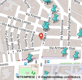 Mappa Via Principe Amedeo, 70026 Modugno BA, Italia (0.118)