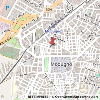 Mappa Via XX Settembre, 32, 70026 Modugno, Bari (Puglia)