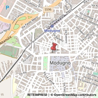 Mappa Corso Vittorio Emanuele, 77, 70026 Modugno, Bari (Puglia)