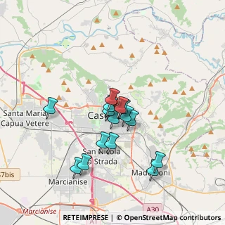 Mappa Via Francesco Borromini, 81100 Caserta CE, Italia (3.03867)