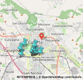 Mappa Via Francesco Borromini, 81100 Caserta CE, Italia (1.90417)