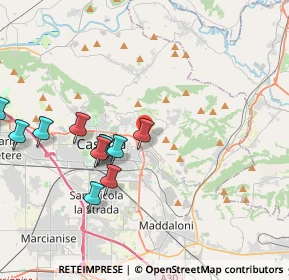 Mappa Via Pigna, 81100 Caserta CE, Italia (4.40182)