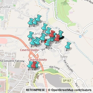 Mappa Via Pigna, 81100 Caserta CE, Italia (0.35172)