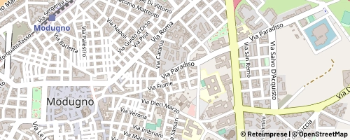 Mappa Modugno