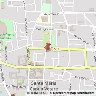 Mappa Corso Ugo De Carolis, 7, 81055 Santa Maria Capua Vetere, Caserta (Campania)