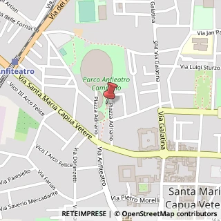 Mappa Piazza Adriano, 35, 81055 Santa Maria Capua Vetere, Caserta (Campania)