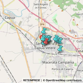 Mappa Via Tifatina, 81055 Santa Maria Capua Vetere CE, Italia (0.94692)