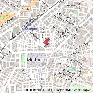 Mappa Via G. Marconi, 1, 70026 Modugno, Bari (Puglia)