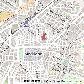 Mappa Via Papa Giovanni XXIII, 18, 70026 Modugno, Bari (Puglia)