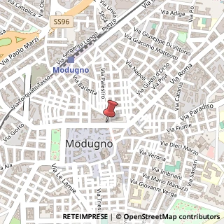 Mappa Corso Vittorio Emanuele, 5, 70026 Modugno, Bari (Puglia)