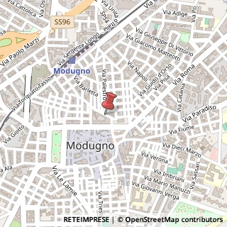 Mappa Via Palestro, 70026 Modugno BA, Italia, 70026 Modugno, Bari (Puglia)