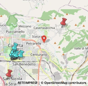 Mappa Vicolo R. Bonghi, 81100 Caserta CE, Italia (3.32273)
