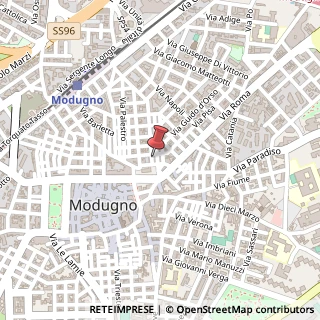 Mappa Via G.B. Stella, 7, 70026 Modugno, Bari (Puglia)