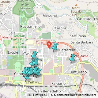 Mappa Parco dei Cedri, 81100 Caserta CE, Italia (1.36615)