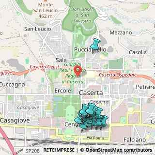 Mappa Via Mulini Militari, 81100 Caserta CE, Italia (1.41895)