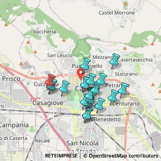Mappa Via Mulini Militari, 81100 Caserta CE, Italia (1.626)