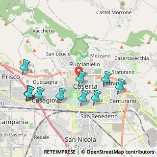 Mappa Via Mulini Militari, 81100 Caserta CE, Italia (2.36364)