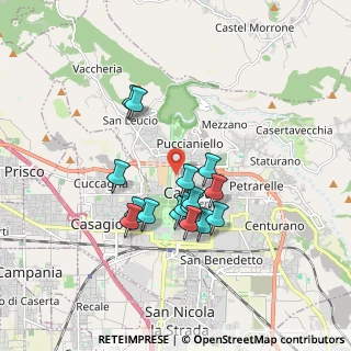 Mappa Via Mulini Militari, 81100 Caserta CE, Italia (1.54563)