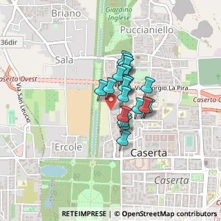 Mappa Via Mulini Militari, 81100 Caserta CE, Italia (0.276)