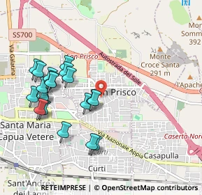 Mappa 81054 San Prisco CE, Italia (1.0805)