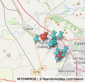 Mappa Via Piero Gobetti, 81055 Santa Maria Capua Vetere CE, Italia (3.15)