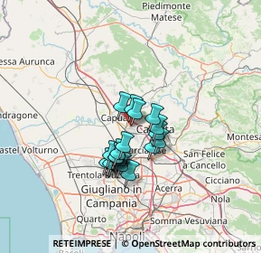 Mappa Via Raffaele Perla, 81055 Santa Maria Capua Vetere CE, Italia (9.9815)