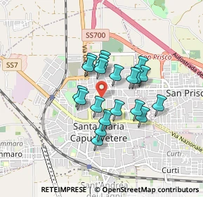 Mappa Via Salzillo, 81055 Santa Maria Capua Vetere CE, Italia (0.673)