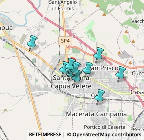 Mappa Via Salzillo, 81055 Santa Maria Capua Vetere CE, Italia (1.26091)