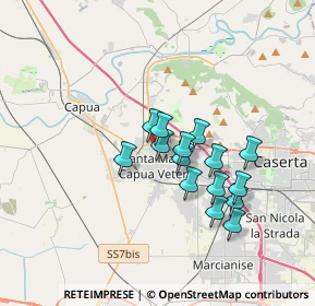 Mappa Via Salzillo, 81055 Santa Maria Capua Vetere CE, Italia (2.95533)