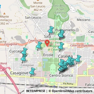 Mappa Via Cupa d'Ercole, 81100 Sala CE, Italia (1.2075)
