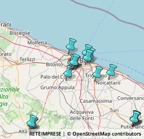 Mappa Via S. Corrado, 70026 Modugno BA, Italia (19.11706)