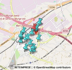 Mappa Via S. Corrado, 70026 Modugno BA, Italia (0.717)